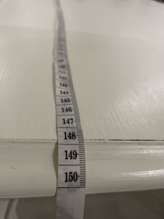 Mesa branca extensivel