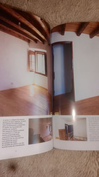 Livro Casas antes e depois