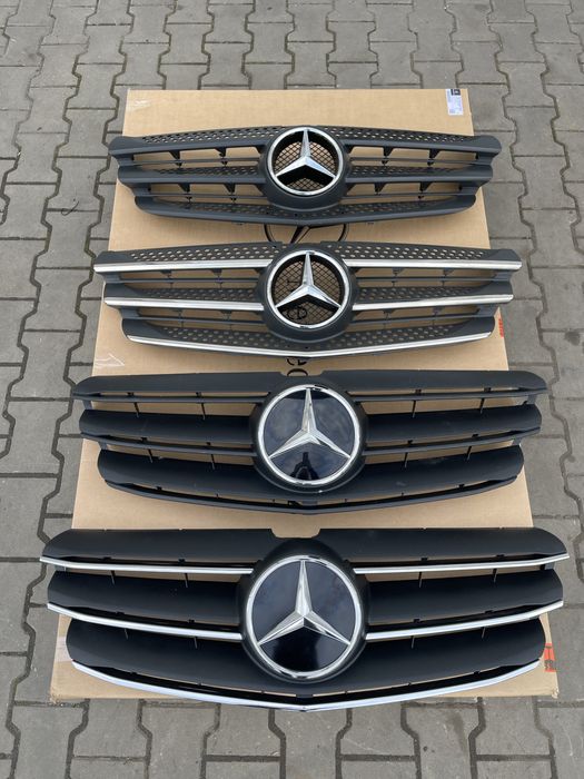 Решітка радіатора решетка бампер віто Mercedes Vito W447 Metris Evito