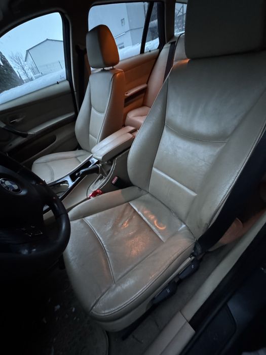 Fotele manualne bmw e90 e91 skóra dakota komplet