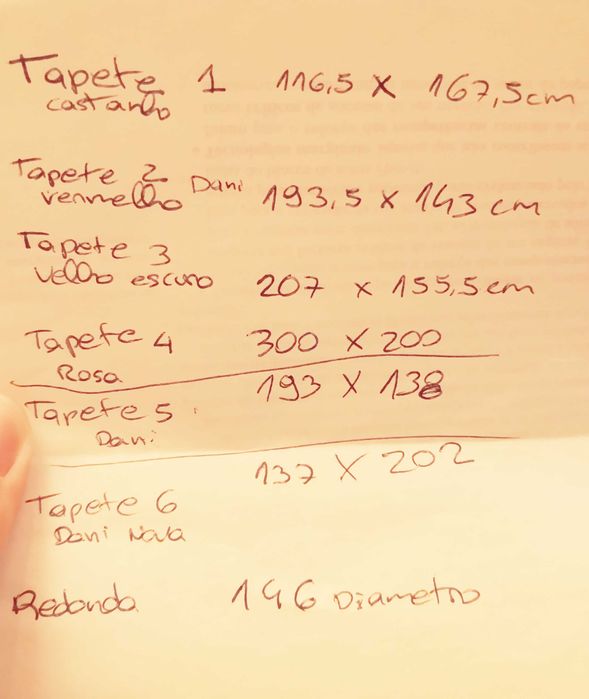 7 tapetes de Arraiolos