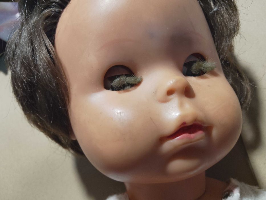 stara duża lalka prl