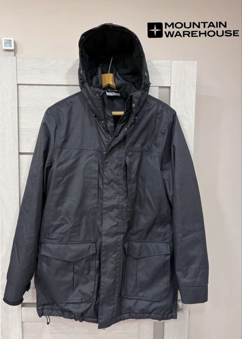 парка Mountain Warehouse Gorge Mens Waterproof Long  L/G оригінал