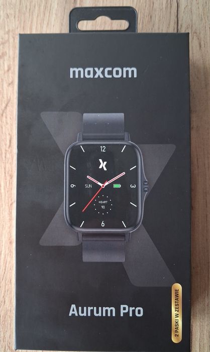 Maxcom smartwatch, FW55 Aurum Pro, zegarek, nowy