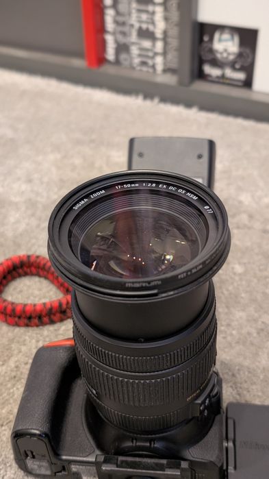 Nikon D5600 Sigma 17-50 f2.8 przebieg 14k