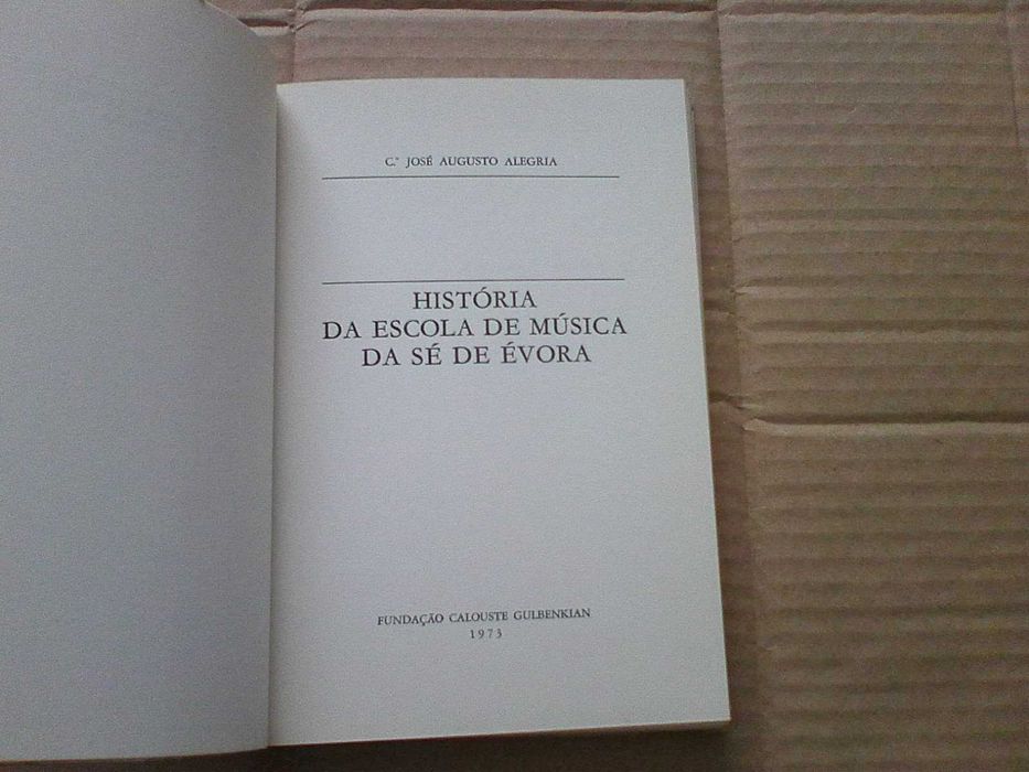 História da Escola de Música da Sé de Évora