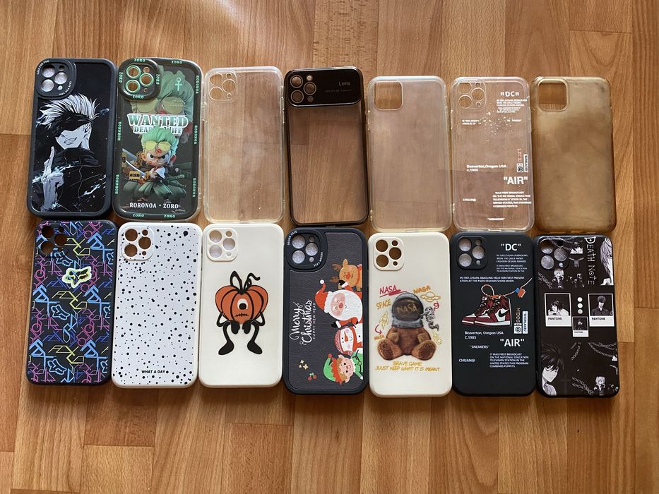 28 чехлов для Iphone 11 Pro Max (цена за все)