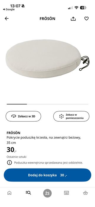 4 pokrowce na poduszki ikea froson