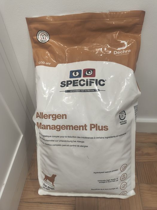 Ração SPECIFIC COD-HY Allergen Management Plus da Dechra,