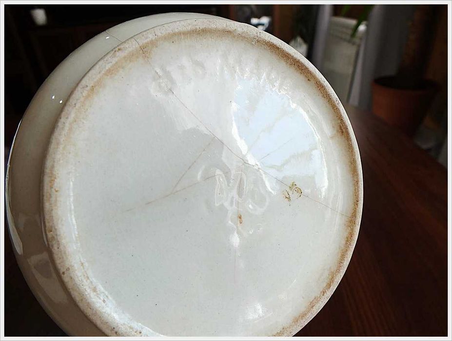 Duży dzbanek ' Maria' z ceramiki glazurowanej Sadulski Mirostowice PRL