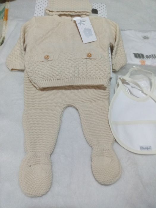 Conjunto de bebê novo 0-1 mês