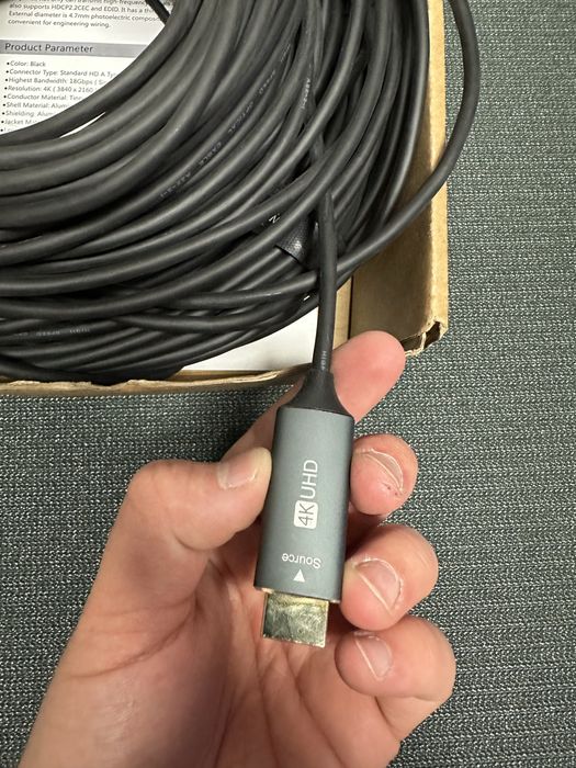 Kabel hdmi 4k uhd 50 m twozoh