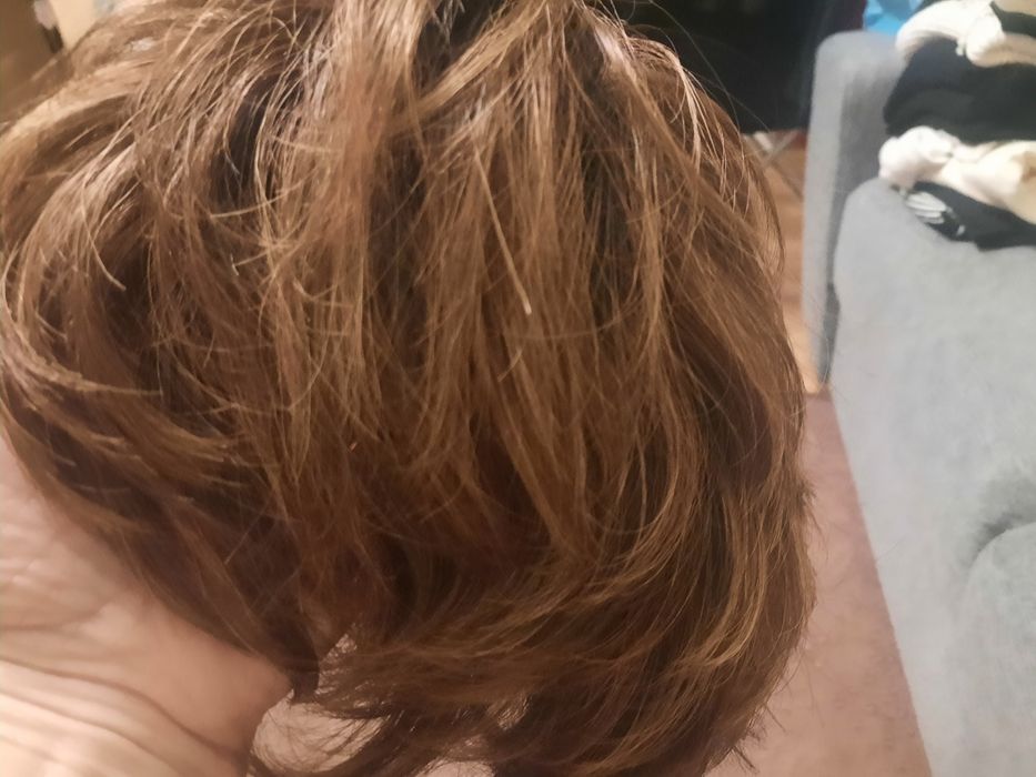 Peruka damska Gisela Mayer naturalny braz bardzo dobry stan