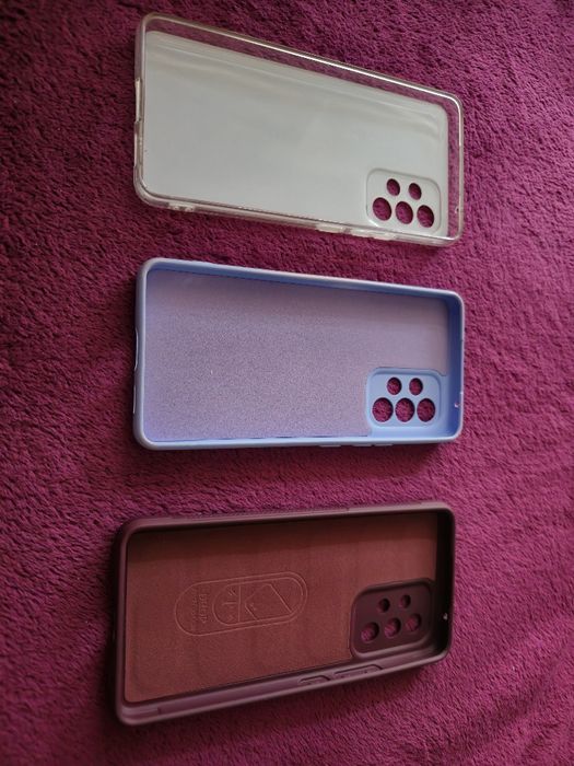 Etu x3i pokrowiec Samsung A53 5g komplet 3 sztuki