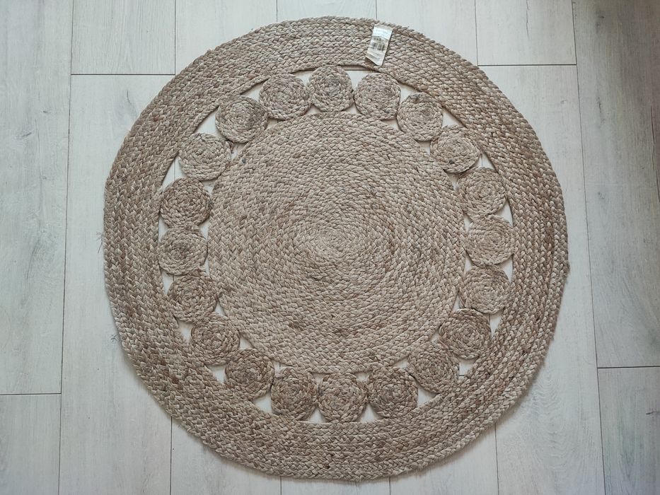 Dywan jutowy Boho
