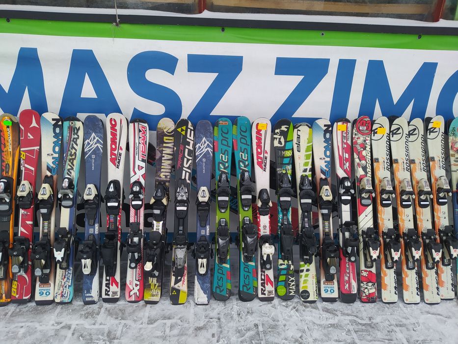 Narty dziecięce duży wybór od 67,70,77,80,87,90,93,97,100 cm