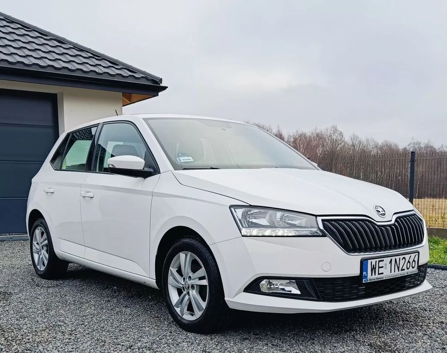 Skoda Fabia 1.0mpi+LPG#1wł#salon Pl#serwis Aso#LED