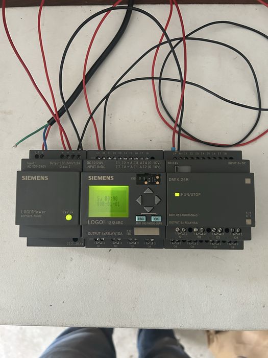 Siemens S7-200 CPU 222 + Expansão