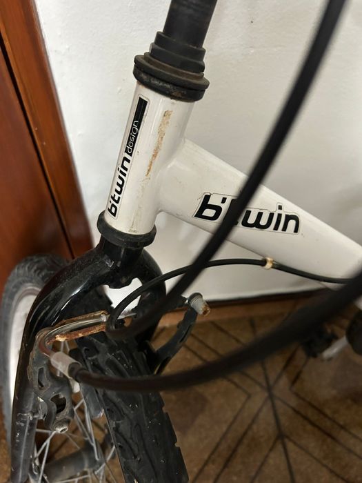 Bicicleta Btwin branca