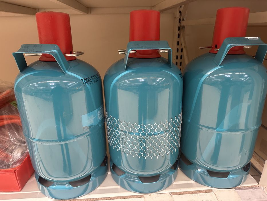 Балони 27 л , обігрівачі