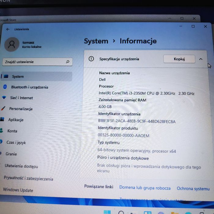 Części Laptopy Dell Inspiron 5110 zainteresowany DZWOŃ