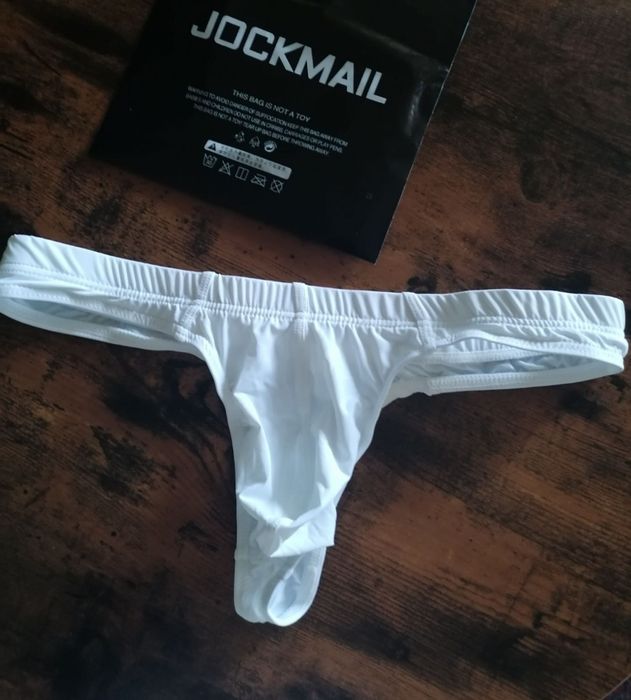 Slipy męskie, stringi Jockmail roz. M