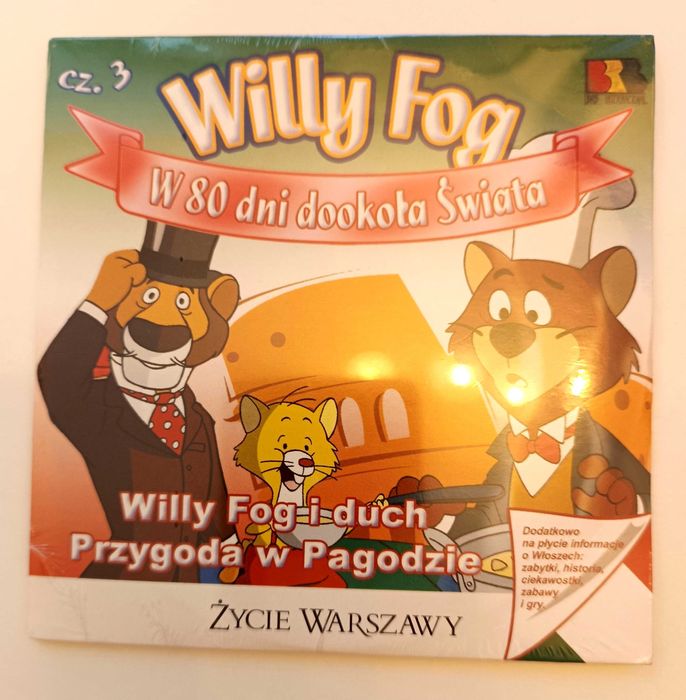 DVD VCD Willy Fog / W 80 dni dookoła świata, część 3 serialu, polski