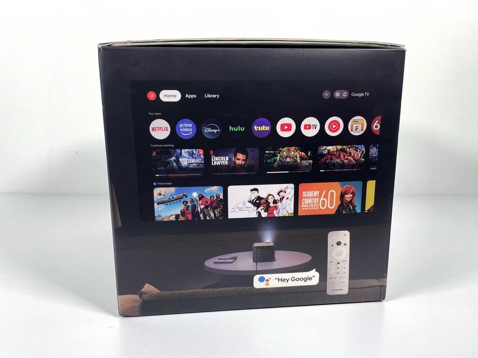 ULTIMEA Poseidon E100 Проектор 0.47" DMD, 1800ANSI Люмен, Google TV