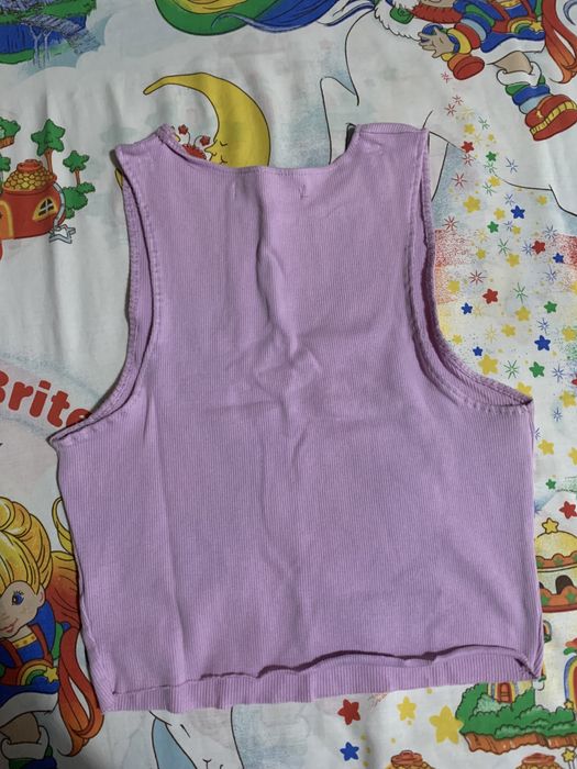 Top Lilás Pull&Bear