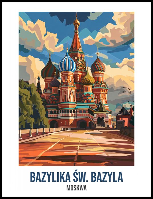 Plakat 75x100cm Bazylika św. Bazyla