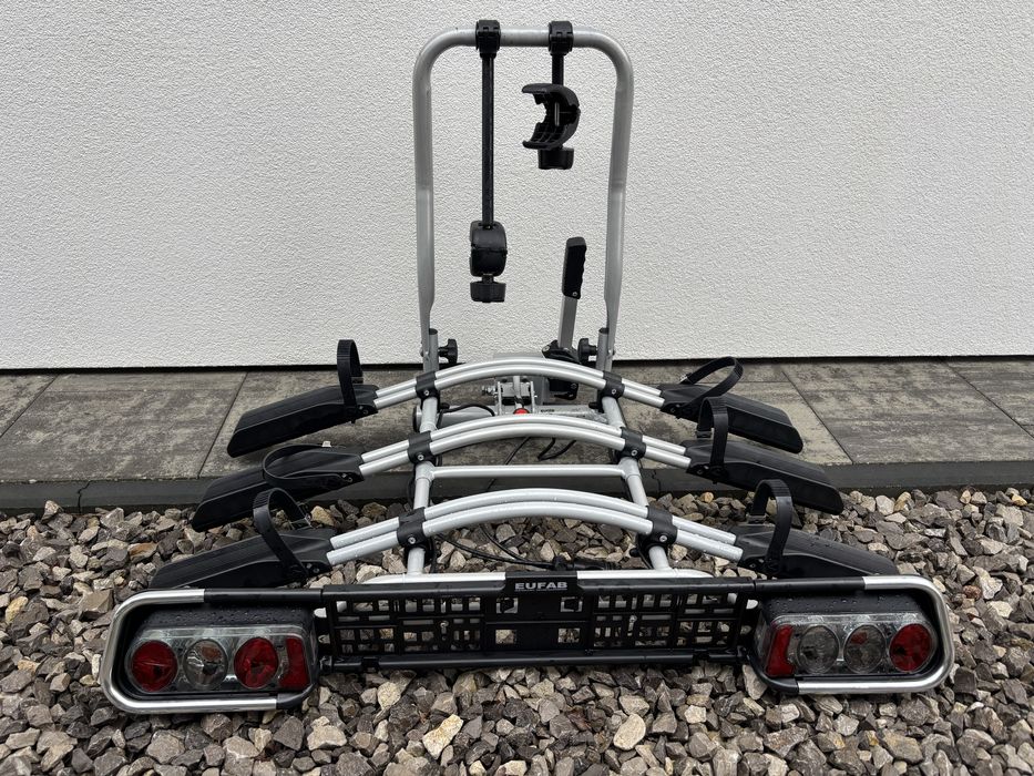Bagażnik Eufab na 3 rowery