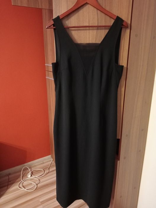Sukienka z siateczka mi elegancka midi