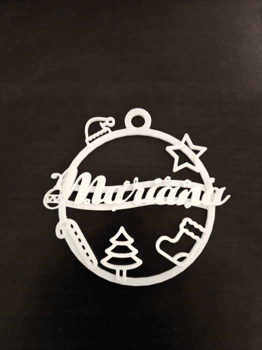 Bolas personalizadas para o Natal