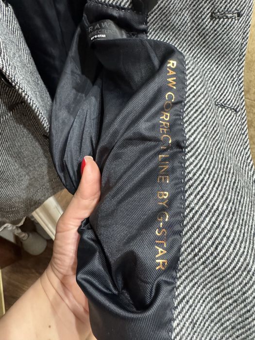 Шикарне чоловіче пальто шерсть G Star Raw boss