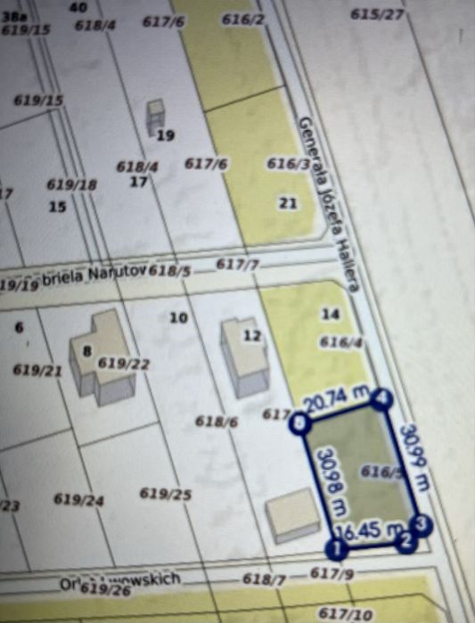 Działka budowlana Pionki ul. Hallera –675 m² –media w drodze!