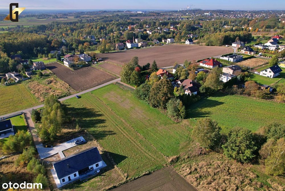Działka pod dom wolnostojący z pięknym widokiem ! BEZ PROWIZJI !