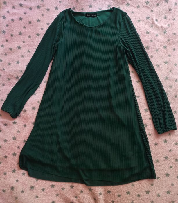 Сукня плаття для вагітних зелене