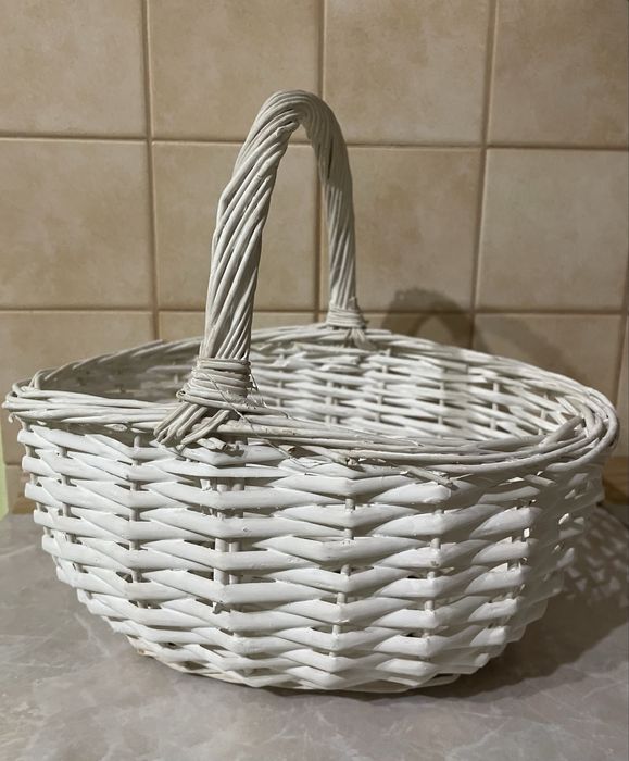 Кошик дитячий білий