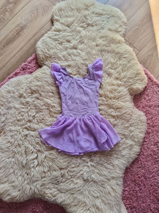 130 kostium sukienka body do tańca 7-8 lat