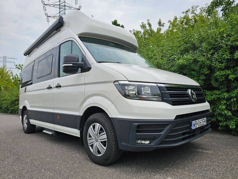 Volkswagen AUTOMAT 180KM FV23% GRAND CALIFORNIA 2023 MAX doposażony kamper van  Zimowy/TRUMA/Park Pilot/Markiza/Opony M+S