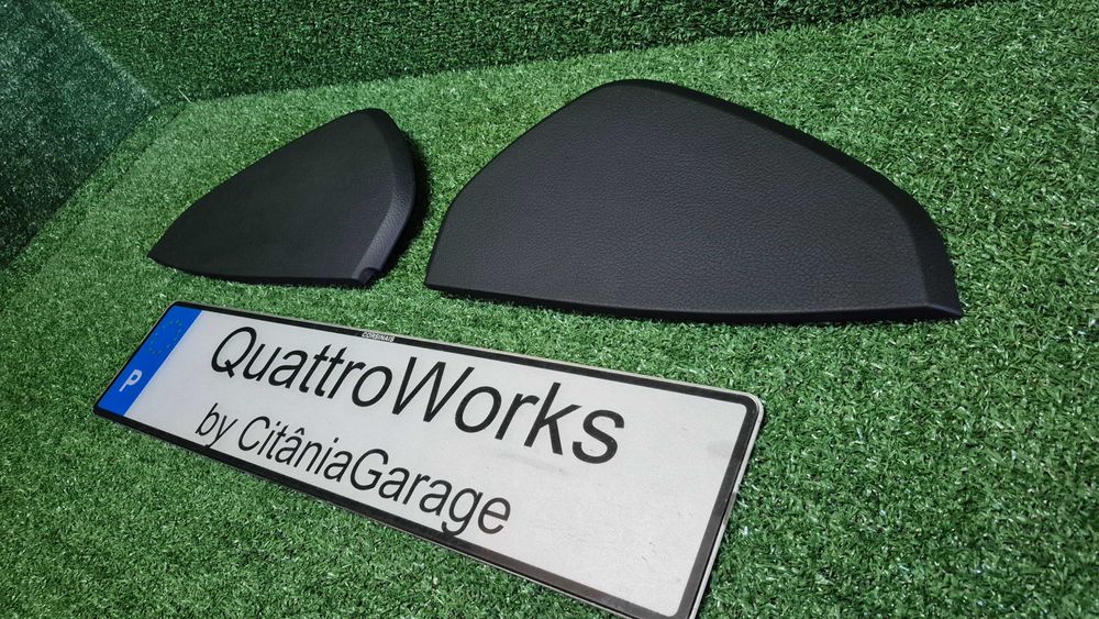 Tampas Laterais Tablier Pretas Originais Audi A4 B6 B7 8E - Excelente Estado