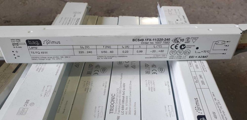 Statecznik elektroniczny  BAG BCS49.1FX11/220/-240