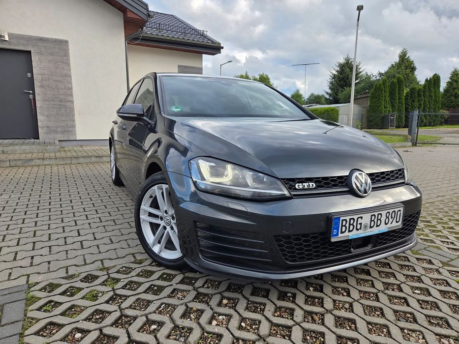 Volkswagen Golf Vll*2.0 GTD*184KM*Lift*Bi-Xsenon*100% ORYGINAL*Serwis*1-Reka*Top Auto