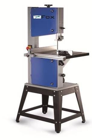 Serra vertical de fita para corte de madeira FOX 160 mm 45º 750W