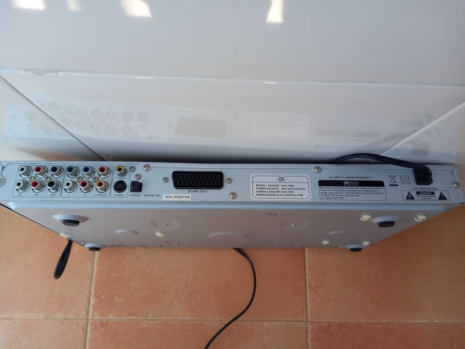 Leitor de DVD Denver DVU-1008