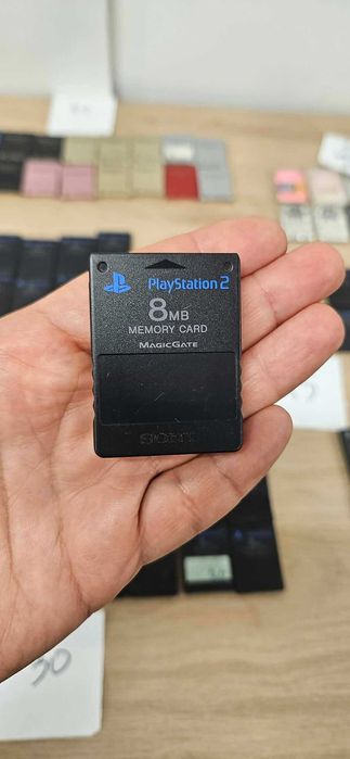 Playstation 2 karta pamięci oryginał czarna + opcjonalnie FMCB 1.966 PL