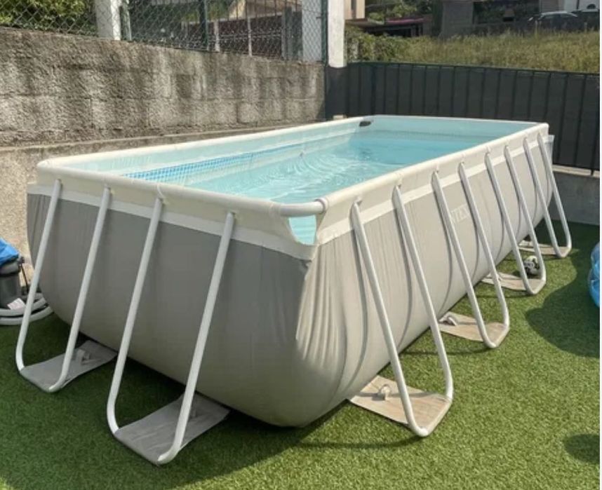 Piscina intex 4X2X1 usada