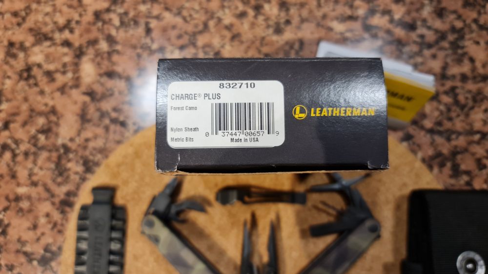 Leatherman Charge plus Forest Camo limited edition multitool