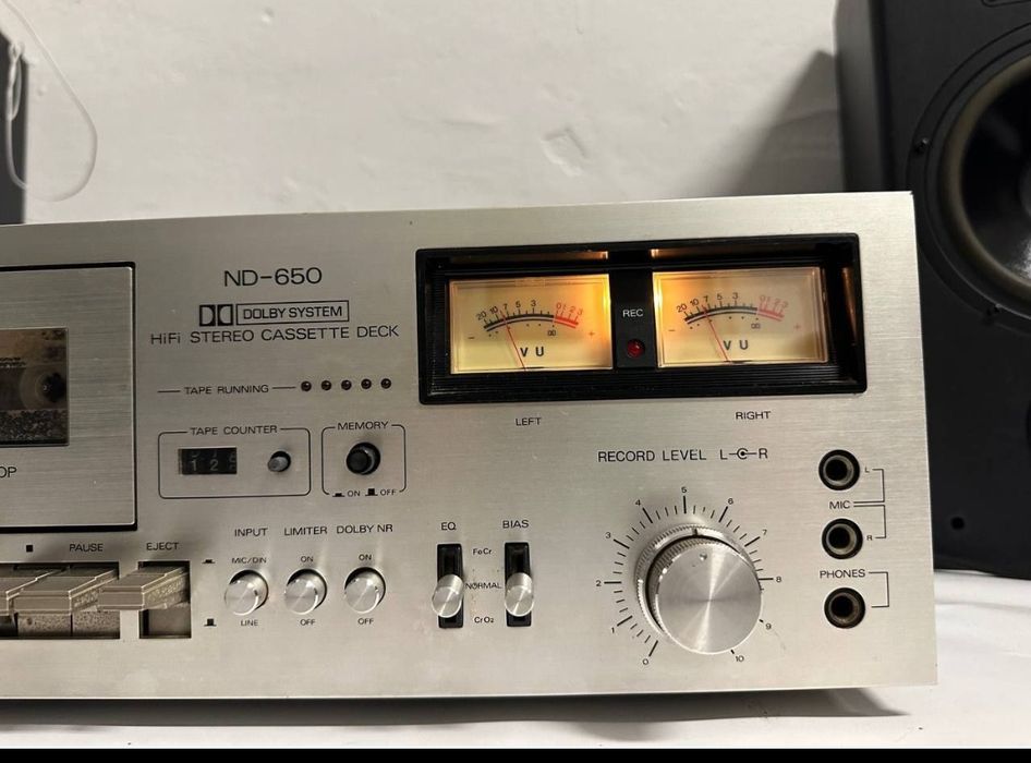Hi-Fi. Magnitofon kasetowy Nikko ND-650