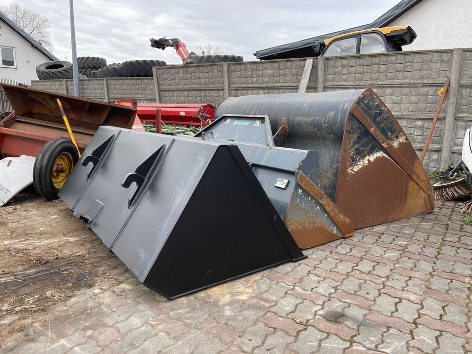 Łyżka Merlo Manitou Jcb Nowa 2.40 szeroka Lemiesz Hardox MOCNA SOLIDNA